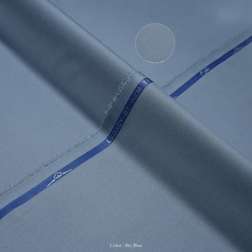 AZM TEX (LEGACY) | Unstitched Men`s Dress - Wash & Wear